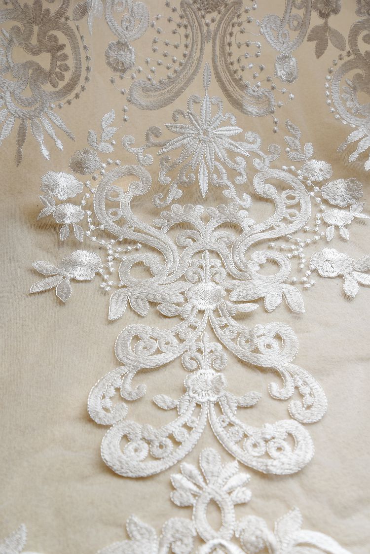 Bridal lace fabric