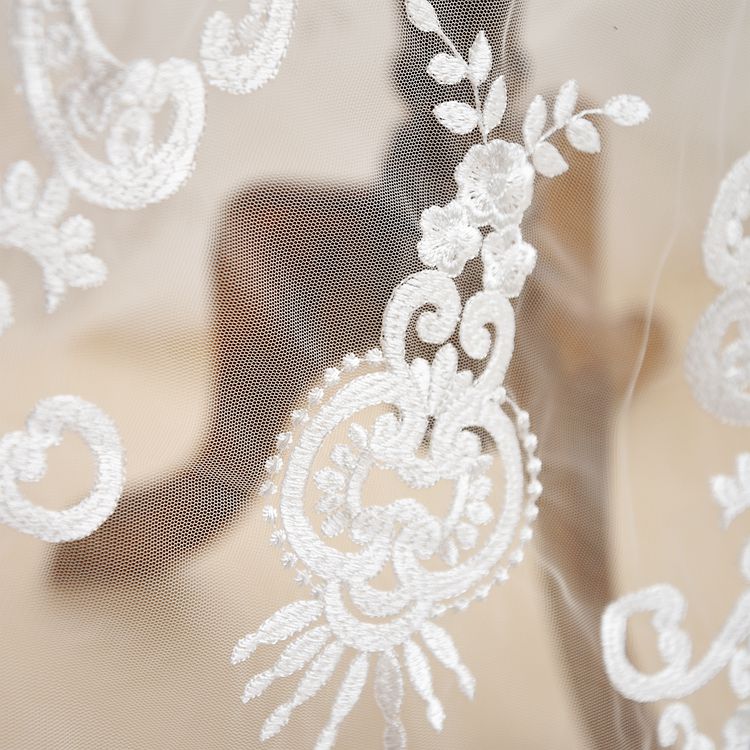 Bridal lace fabric