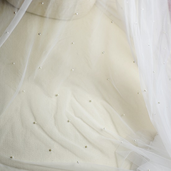 Bridal lace fabric