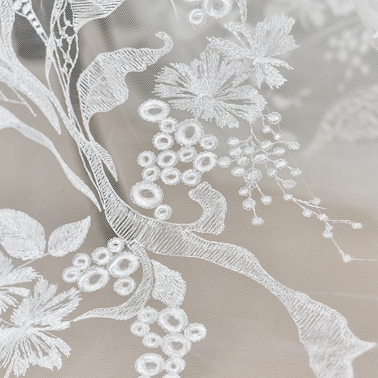 Bridal lace fabric