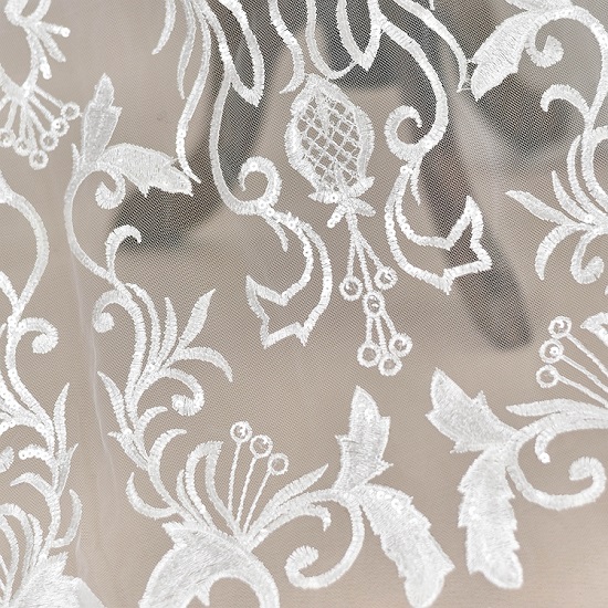 Bridal lace fabric