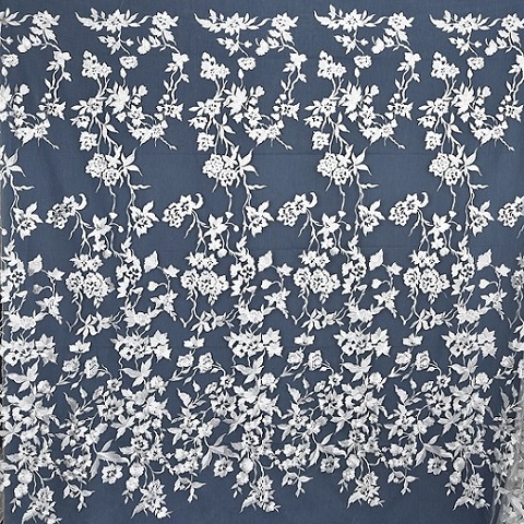 Bridal lace fabric