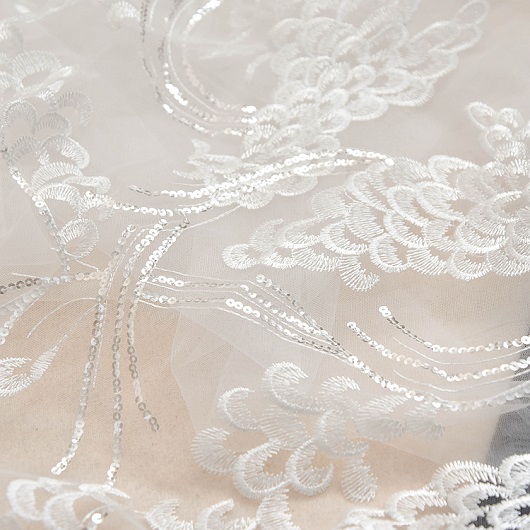 Bridal lace fabric