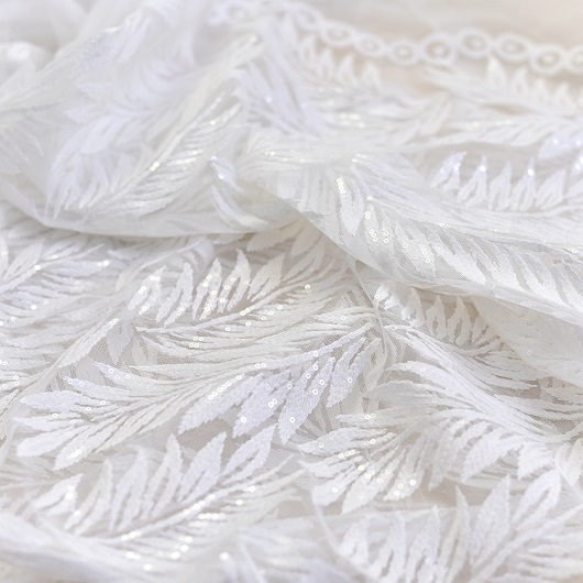 Bridal lace fabric