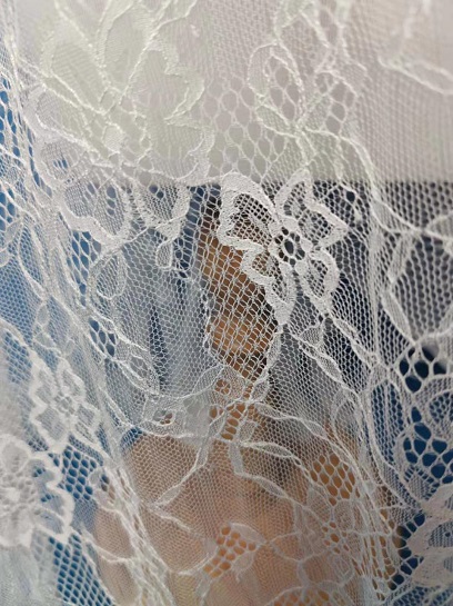 Bridal lace fabric