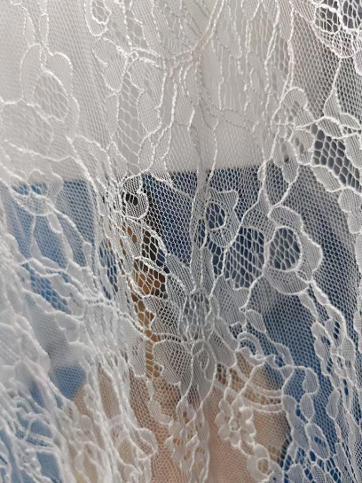 Bridal lace fabric