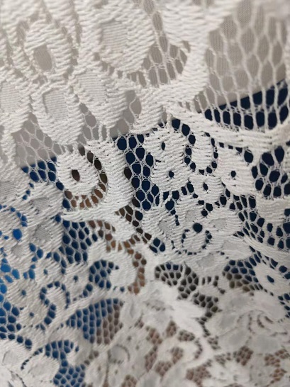 Bridal lace fabric