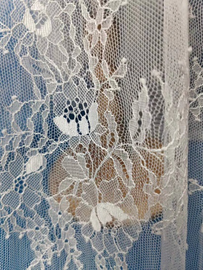 Bridal lace fabric