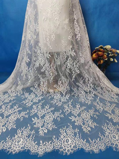 Bridal lace fabric