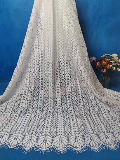 Bridal lace fabric