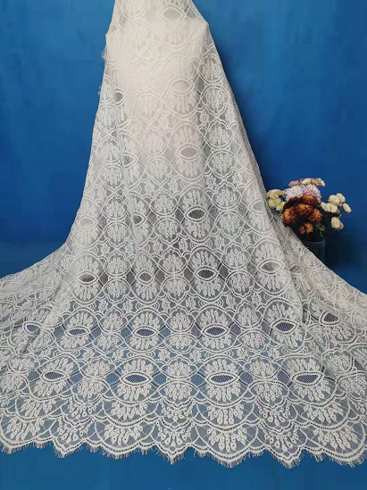 Bridal lace fabric