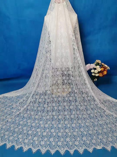 Bridal lace fabric