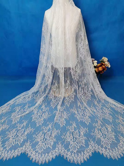 Bridal lace fabric