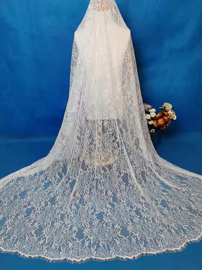 Bridal lace fabric