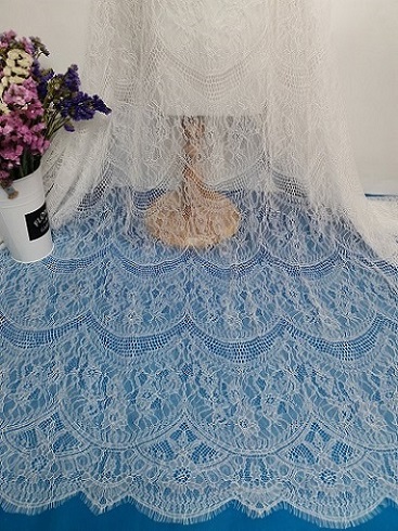 Bridal lace fabric