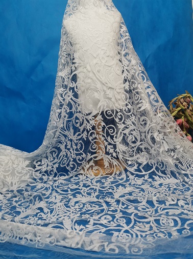 Bridal lace fabric