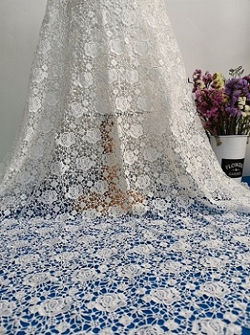 Bridal lace fabric