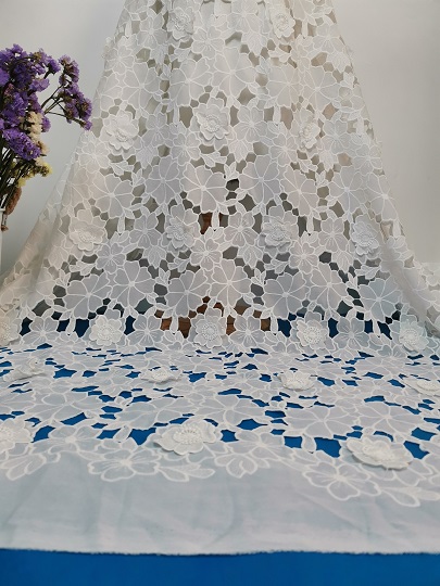 Bridal lace fabric