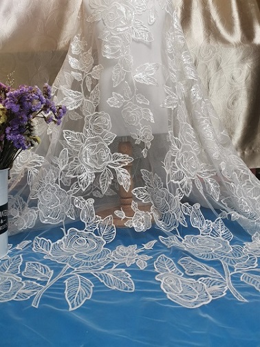 Bridal lace fabric