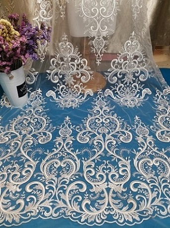 Bridal lace fabric