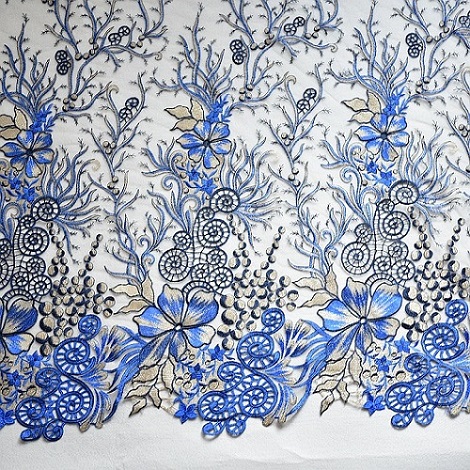 Bridal lace fabric