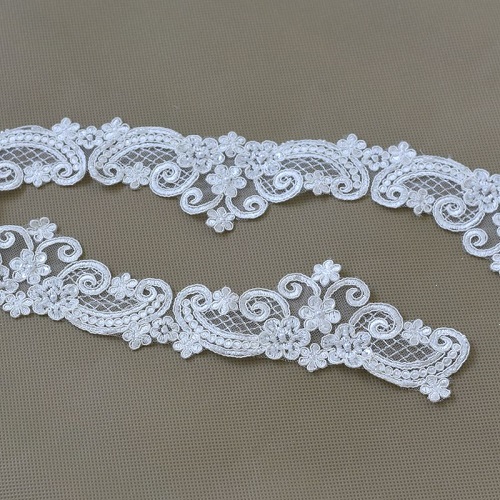 Bridal lace fabric