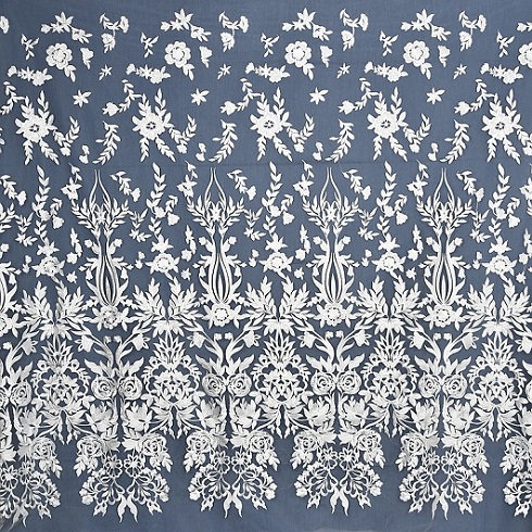 Bridal lace fabric