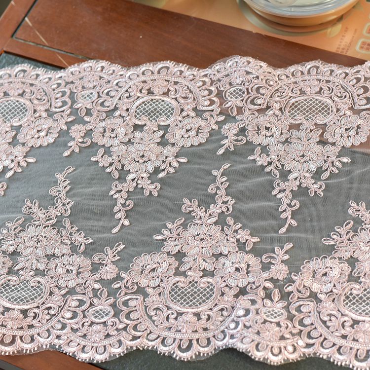 Bridal lace fabric