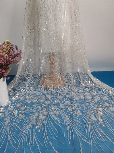 Bridal lace fabric