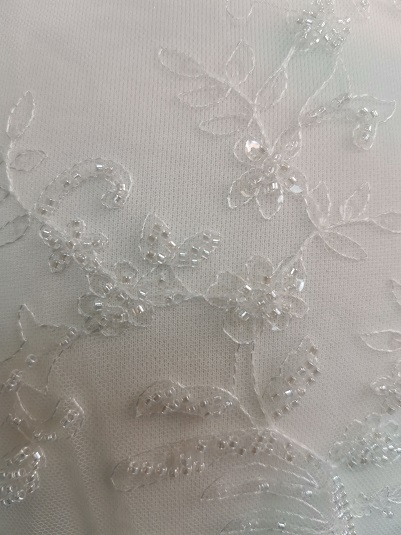 Bridal lace fabric