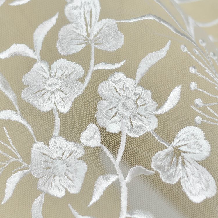 Bridal lace fabric