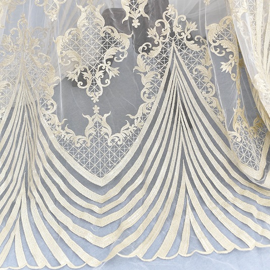 Bridal lace fabric