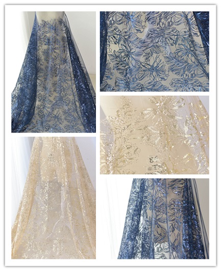 Bridal lace fabric