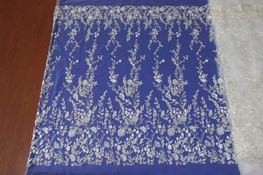 Bridal lace fabric