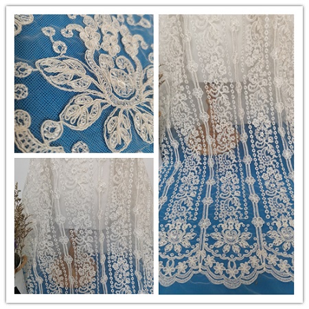 Bridal lace fabric