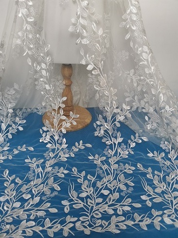 Bridal lace fabric