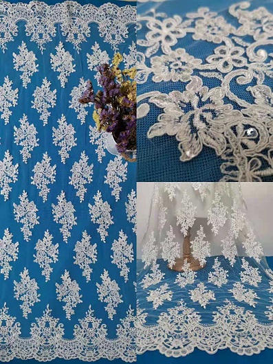 Bridal lace fabric