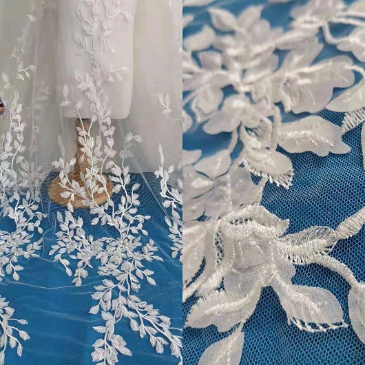 Bridal lace fabric