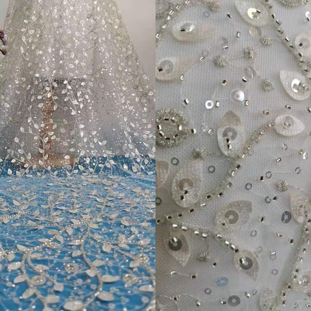 Bridal lace fabric