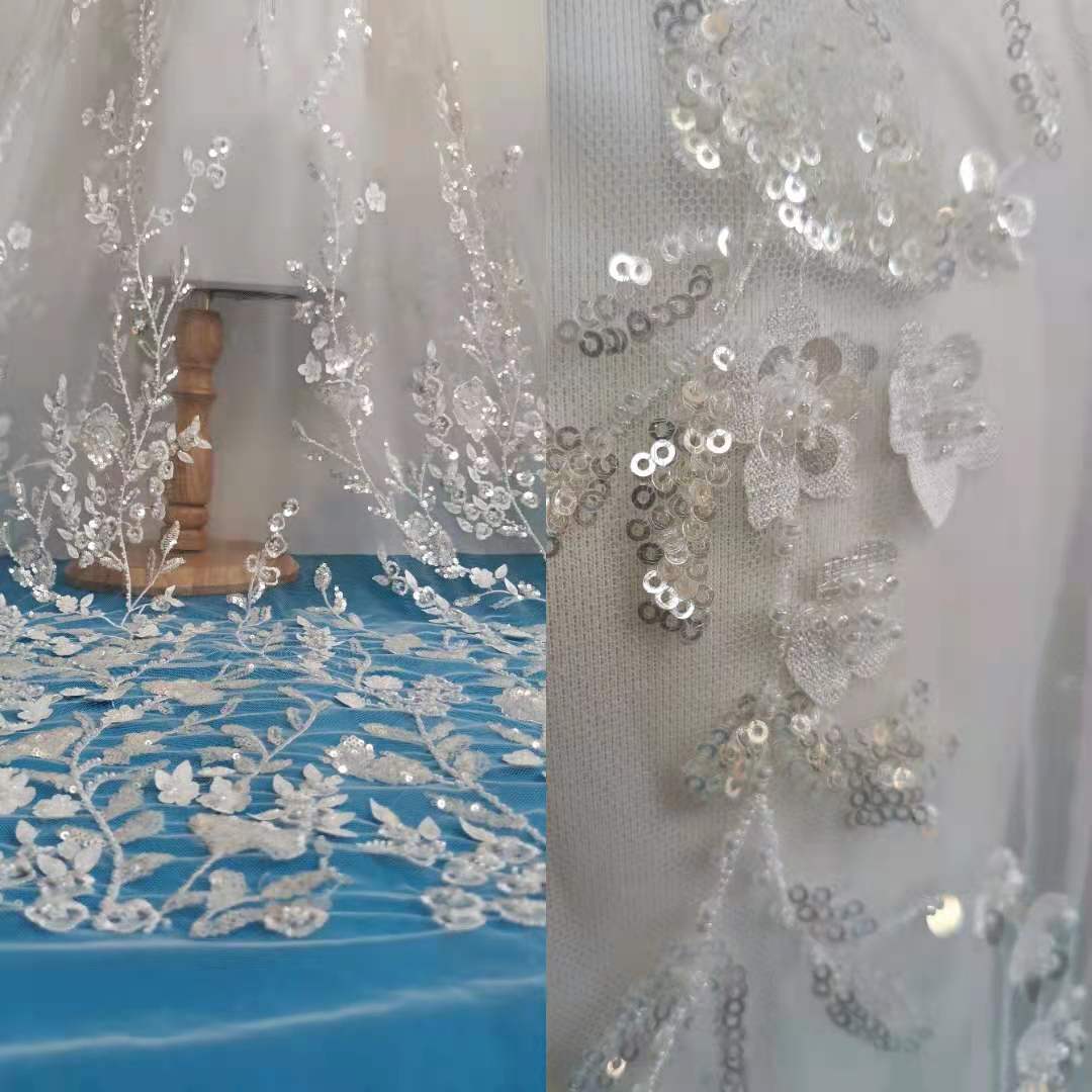 Bridal lace fabric