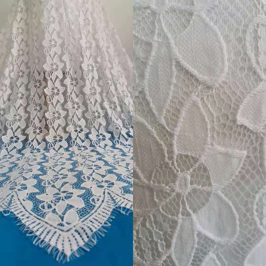 Bridal lace fabric