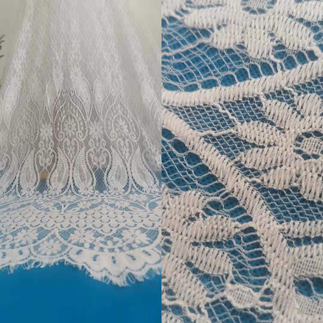 Bridal lace fabric