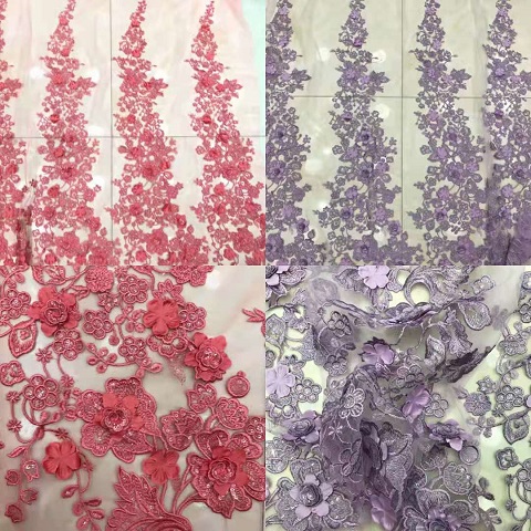 Bridal lace fabric