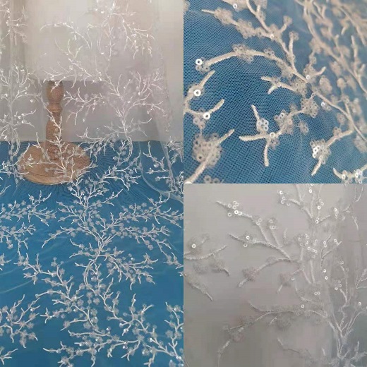 Bridal lace fabric