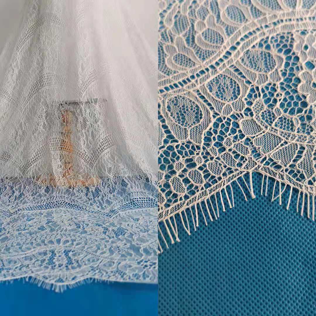 Bridal lace fabric