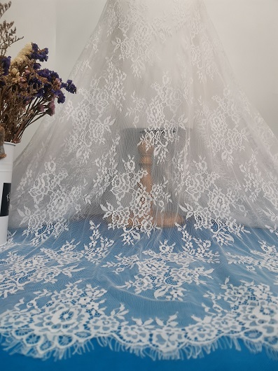 Bridal lace fabric